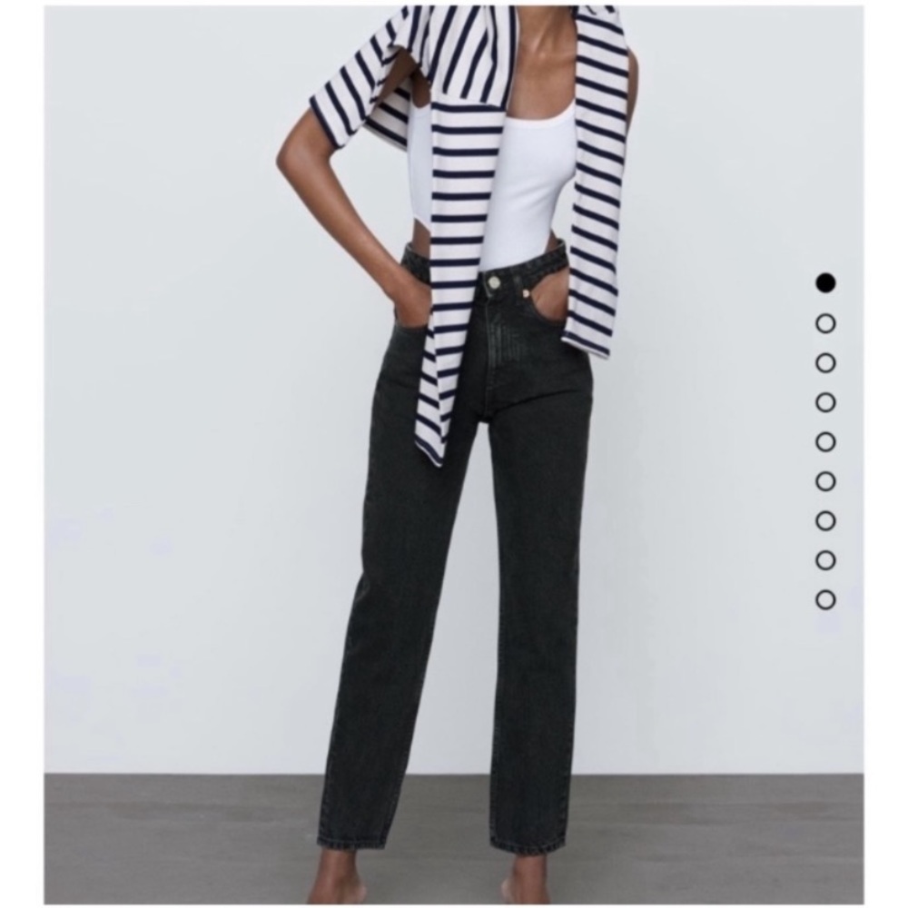 Black Wash Denim Jeans